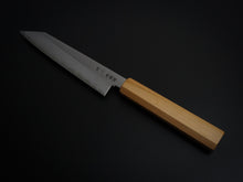 Load image into Gallery viewer, HADO GINSAN KIRITSUKE PETTY 150MM SAKURA / CHERRY HANDLE FORGED BY SHOGO YAMATSUKA*
