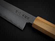 Load image into Gallery viewer, HADO GINSAN KIRITSUKE PETTY 150MM SAKURA / CHERRY HANDLE FORGED BY SHOGO YAMATSUKA*