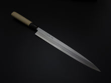 Load image into Gallery viewer, KICHIJI JOSAKU YANAGIBA 270MM MAGNOLIA WOOD D-SHAPE HANDLE**
