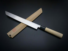 Load image into Gallery viewer, KICHIJI JOSAKU SAKIMARU TAKOHIKI 270MM D-SHAPE MAGNOLIA WOOD HANDLE**