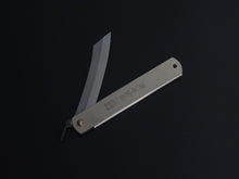 Load image into Gallery viewer, HIGONOKAMI MONO HIGH CARBON STEEL CRAFT KNIFE SILVER HANDLE LARGE SIZE