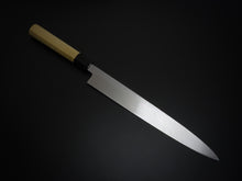 Load image into Gallery viewer, KICHIJI LEFT HANDED JOSAKU YANAGIBA 270MM MAGNOLIA OCTAGONAL HANDLE