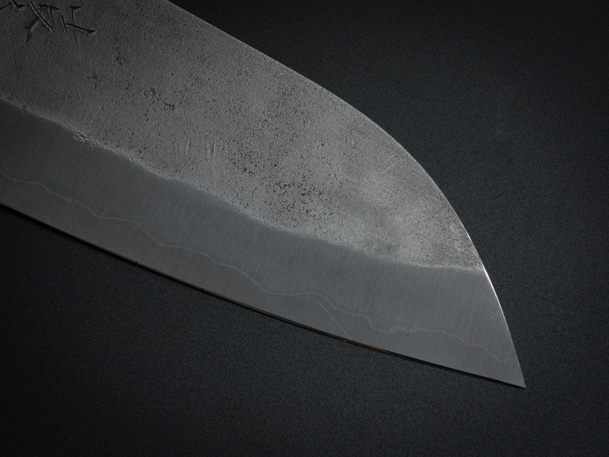 KICHIJI NASHIJI SANTOKU 170MM MAGNOLIA OCTAGONAL HANDLE KATABA