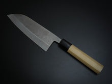 Load image into Gallery viewer, KICHIJI NASHIJI SANTOKU 170MM MAGNOLIA OCTAGONAL HANDLE