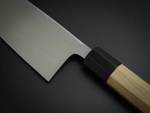 Load image into Gallery viewer, KICHIJI JOSAKU DEBA 180MM MAGNOLIA OCTAGONAL WOOD HANDLE*