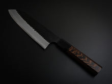 Load image into Gallery viewer, NIGARA SG2 KUROUCHI HAMMERED SANTOKU 170MM