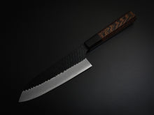 Load image into Gallery viewer, NIGARA SG2 KUROUCHI HAMMERED SANTOKU 170MM