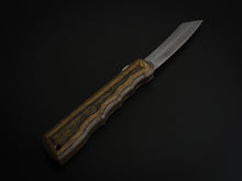 Load image into Gallery viewer, HIGONOKAMI WOODY VG-10 CRAFT KNIFE 110MM KURUMI