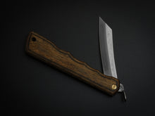 Load image into Gallery viewer, HIGONOKAMI WOODY VG-10 CRAFT KNIFE 110MM KURUMI