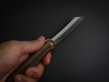Load image into Gallery viewer, HIGONOKAMI WOODY VG-10 CRAFT KNIFE 110MM KURUMI