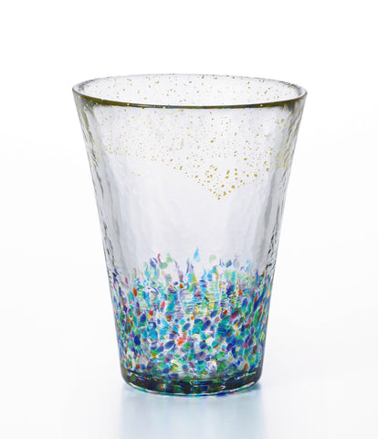 TSUGARU HANDMADE VIDRO TUMBLER MATSURI (BLUE)