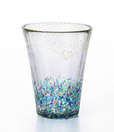 TSUGARU HANDMADE VIDRO TUMBLER MATSURI (BLUE)