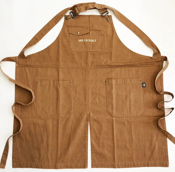 AND PACKABLE APRON TERRACOTTA