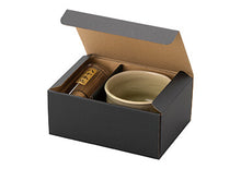 Load image into Gallery viewer, TSUNAGU YOHEN RINKA NAVY MATCHA BOWL WITH BAMBOO WHISK #80 SET
