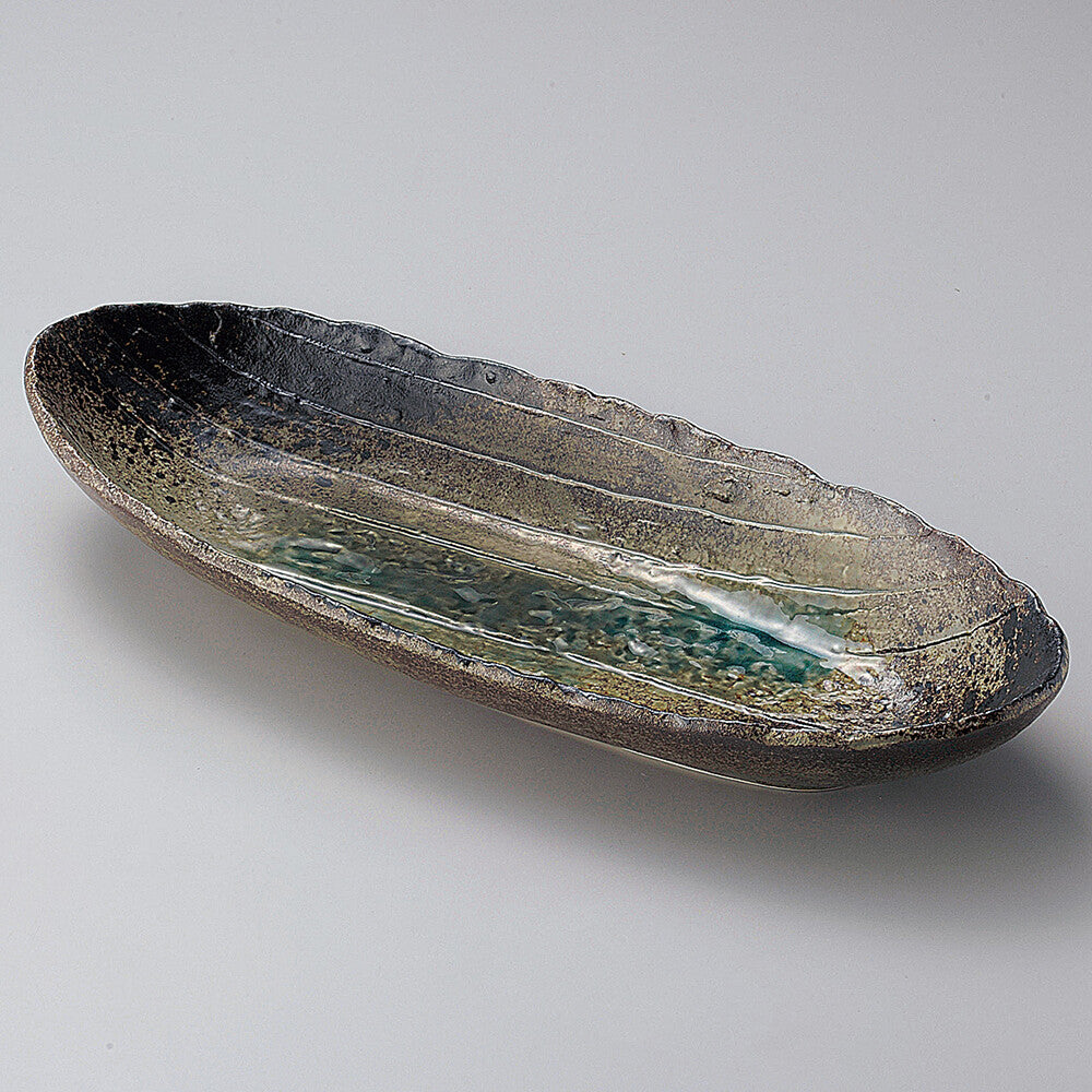 OVAL PLATE MORI