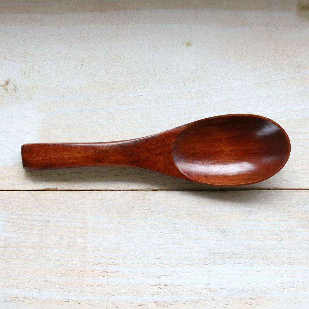 WOODEN RENGE SPOON WITH THICK HANDLE