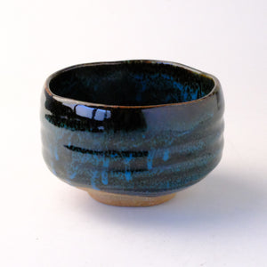 MINOYAKI AO-TENMOKU MATCHA BOWL