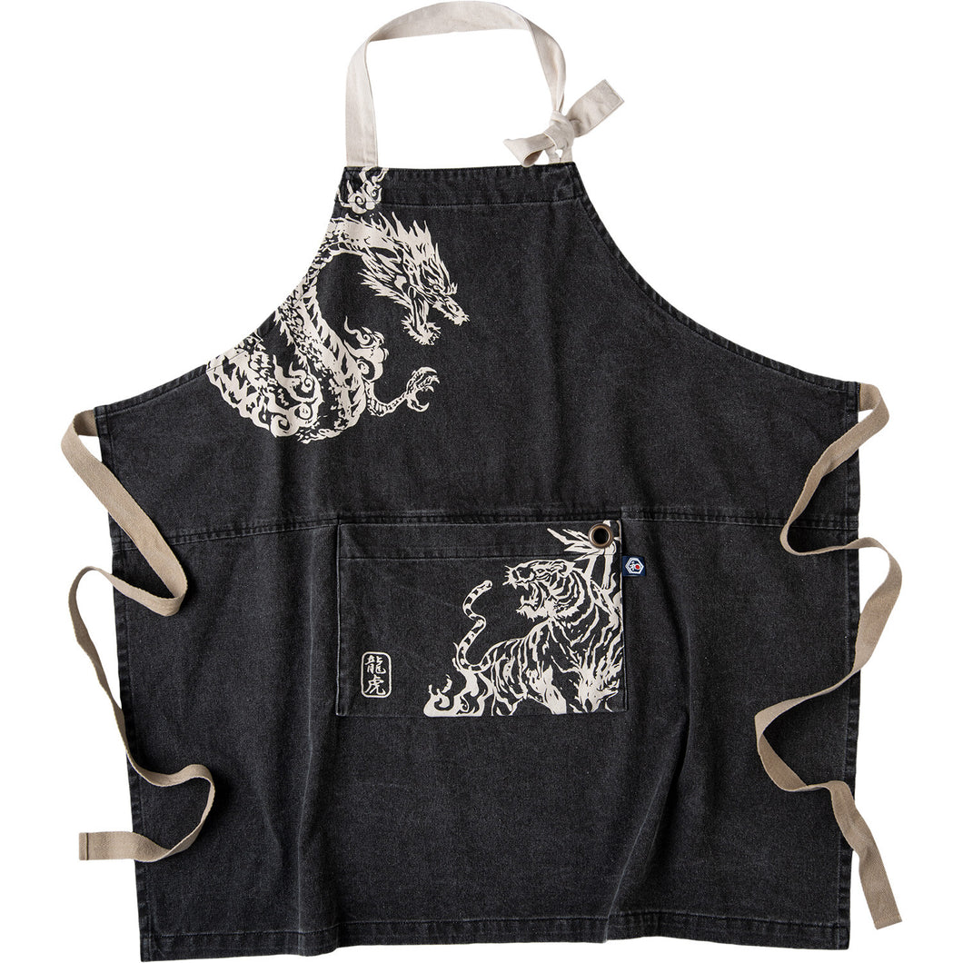 PACKABLE APRON DRAGON & TIGER