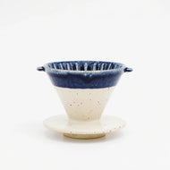 MINOYAKI CHIPS WHITE-NAVY DROP DRIPPER