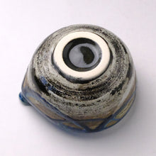 Load image into Gallery viewer, MINOYAKI AI-NAGASHI KATAKUCHI MATCHA BOWL
