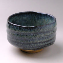 Load image into Gallery viewer, MINOYAKI BLUE ASH MATCHA BOWL
