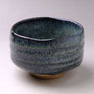 MINOYAKI BLUE ASH MATCHA BOWL