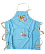 PACKABLE APRON PLANET TAKOYAKI BLUE