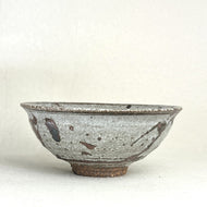 ROKURO RUSTIC LIGHT-COLOURED GLAZED RICE BOWL