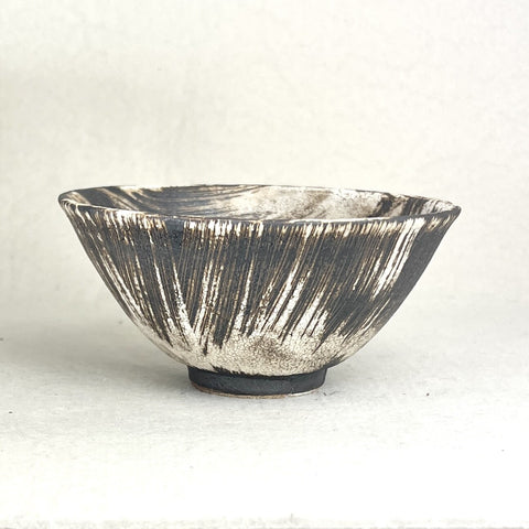 ROKURO DARK GLAZED RICE BOWL