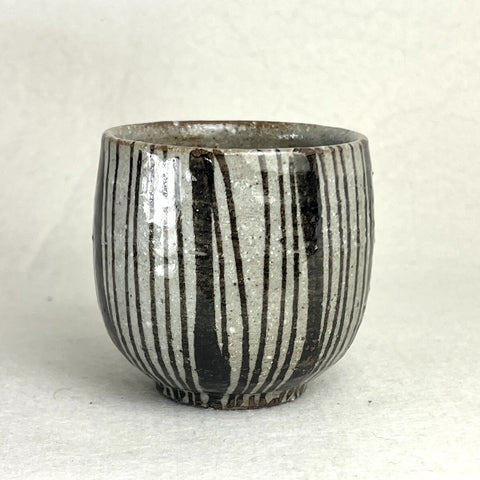 ROKURO BROWN STRIPED TUMBLER/CUP