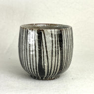 ROKURO BROWN STRIPED TUMBLER/CUP