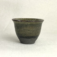 ROKURO DARK GREEN GLAZED SMALL CUP