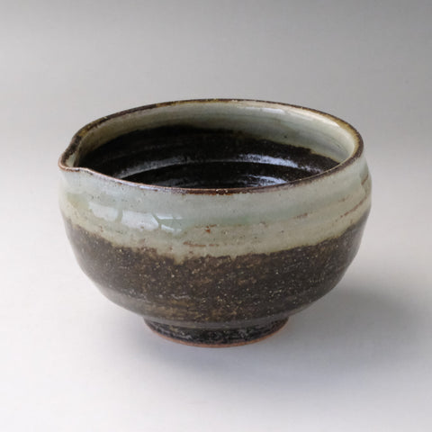 MINOYAKI CHA-MAKI KATAKUCHI MATCHA BOWL