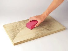 Load image into Gallery viewer, Wabi Sabi WARE MANAITA KEZURI / SCRUBBER SET FOR SYNTHETIC RUBBER CUTTING BOARD
