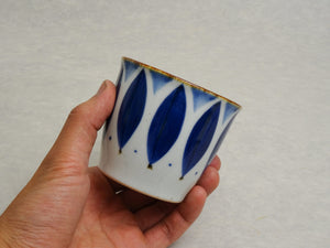 HASAMIYAKI BLUE SMALL CUP