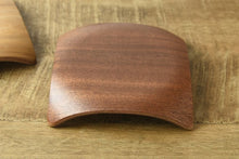 Load image into Gallery viewer, RED MAHOGANY WOOD SQUARE COASTER
