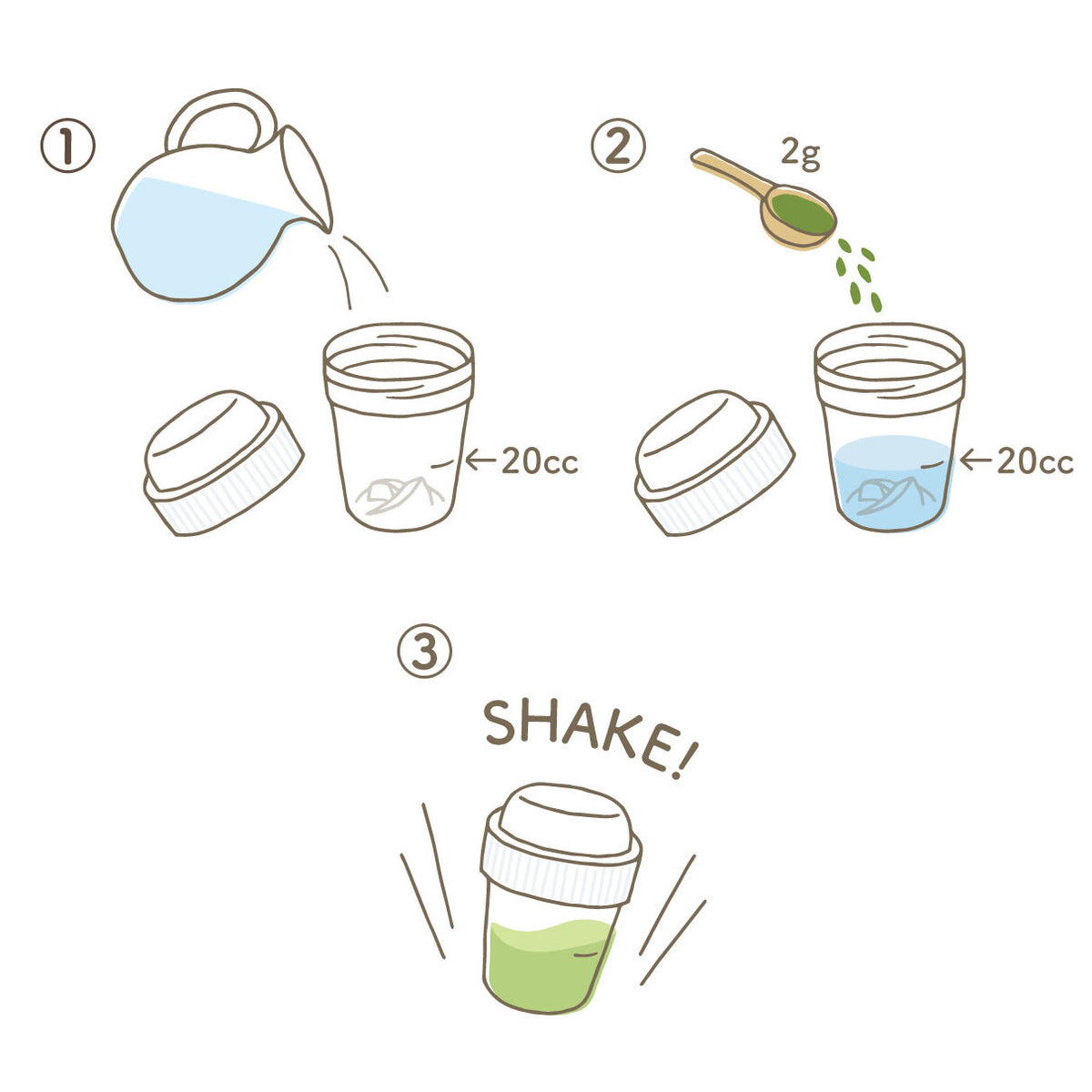 MATCHA POWDER TEA MINI SHAKER – KATABA Japanese Knife Specialists