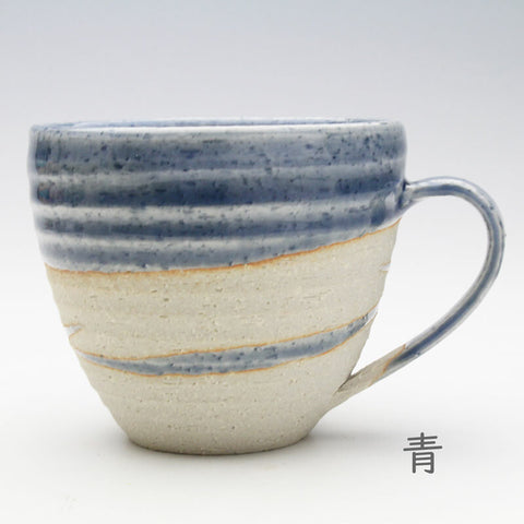 MINOYAKI RYUSAI MUG CUP BLUE