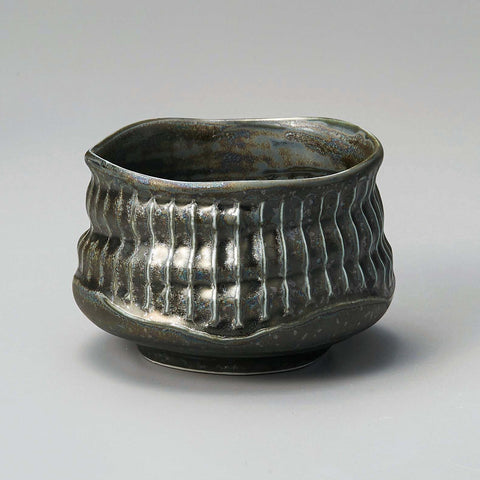 MINOYAKI MEISEN BLACK MATCHA BOWL