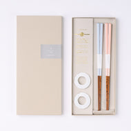 NATURAL DAY CHOPSTICKS GIFT SET WITH CHOPSTICKS REST