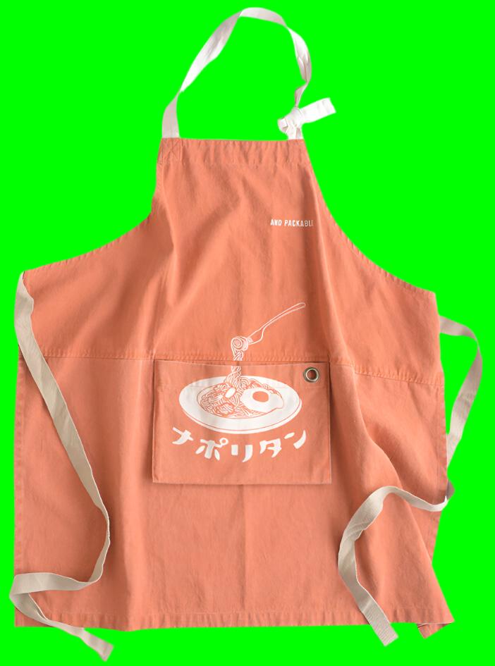 COTTON APRON NAPOLITAN