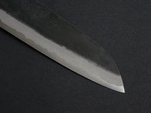 Load image into Gallery viewer, KYOHEI AOGAMI KUROUCHI SANTOKU OCTAGONAL MAGNOLIA HANDLE
