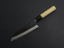 Load image into Gallery viewer, KYOHEI AOGAMI KUROUCHI SANTOKU OCTAGONAL MAGNOLIA HANDLE
