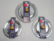 STAINLESS LID FOR YUKIHIRA PAN (3 SIZES)
