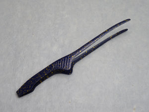 18-0 STAINLESS CLEVER TONGS PURPLE GOLD