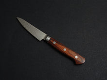 Load image into Gallery viewer, KICHIJI ZAD AUS-10 45 LAYER DAMASCUS PARING KNIFE 80MM
