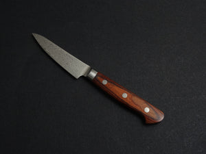 KICHIJI ZAD AUS-10 45 LAYER DAMASCUS PARING KNIFE 80MM