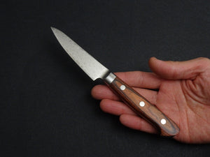 KICHIJI ZAD AUS-10 45 LAYER DAMASCUS PARING KNIFE 80MM