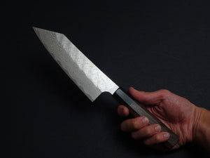 NIGARA SG STRIX CORE, TSUCHIME DAMASCUS CLAD BUNKA 170MM ROSEWOOD OCTAGONAL HANDLE