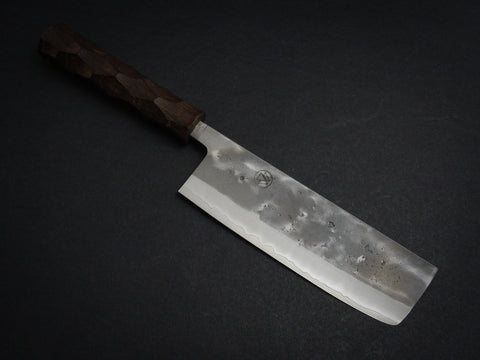 KICHIJI x NAGURI SLD NASHIJI NAKIRI 165MM NAGURI CURVED WENGE WOOD HANDLE
